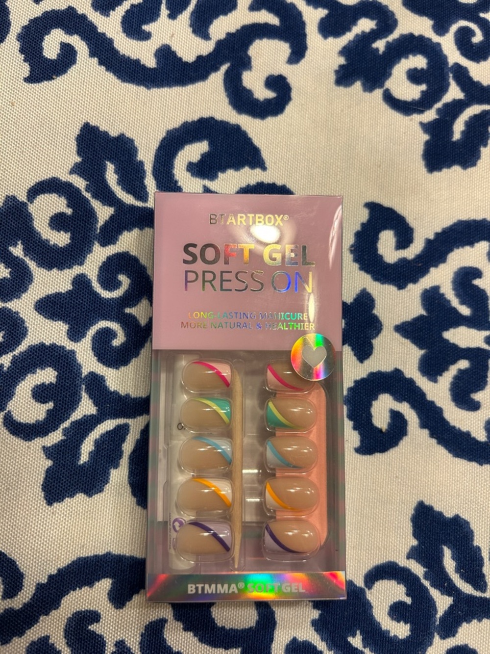 BTARTBOX Gel Press On Nails